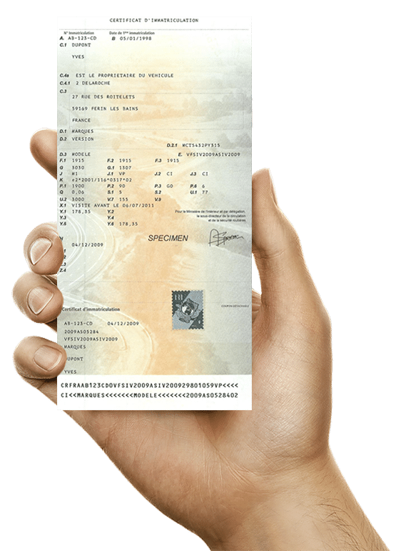 comment faire la carte grise d un véhicule neuf