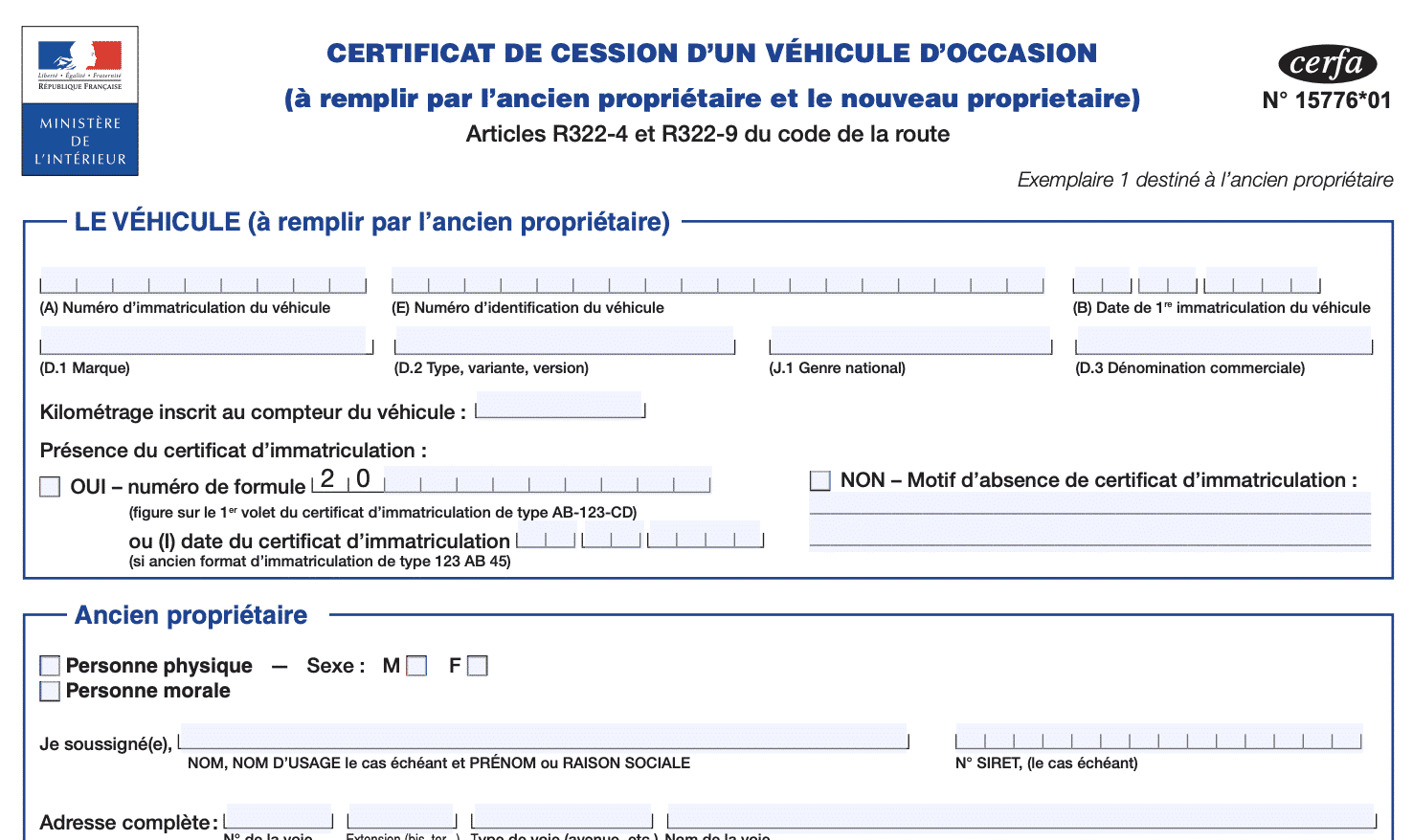 Certificat De Non Gage Gratuit En Ligne A Imprimer Idéal approfondir Nutrition papier cession voiture imprimer Hamburger Fée  Problème