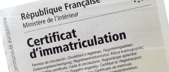 Plaque d'immatriculation de La Vienne en 3 clics