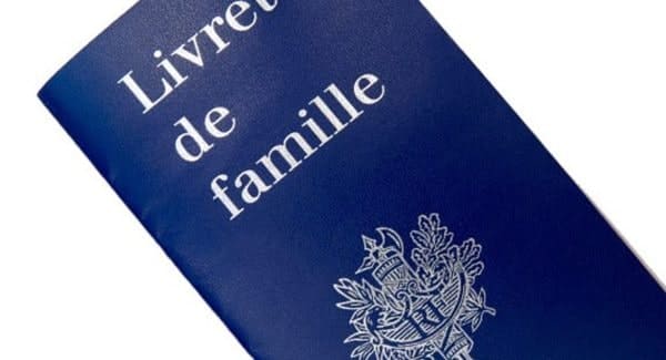 livret de famille bleu